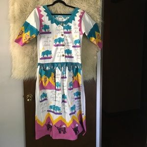 "Where the buffalo roam!"  Texas 1989 hand painted